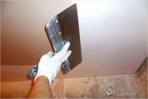 Выравнивание потолка своими руками — выравниваем поверхность потолка (+фото)